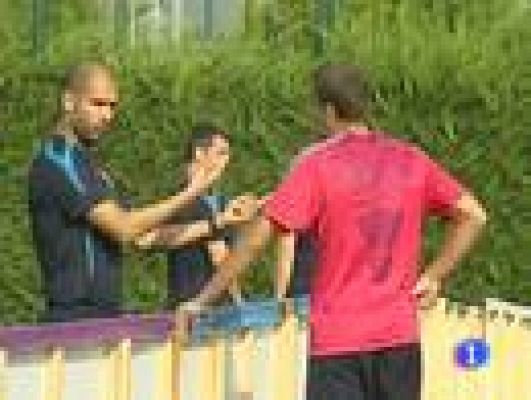 Telediario 1 - El Barça se estrena en pretemporada