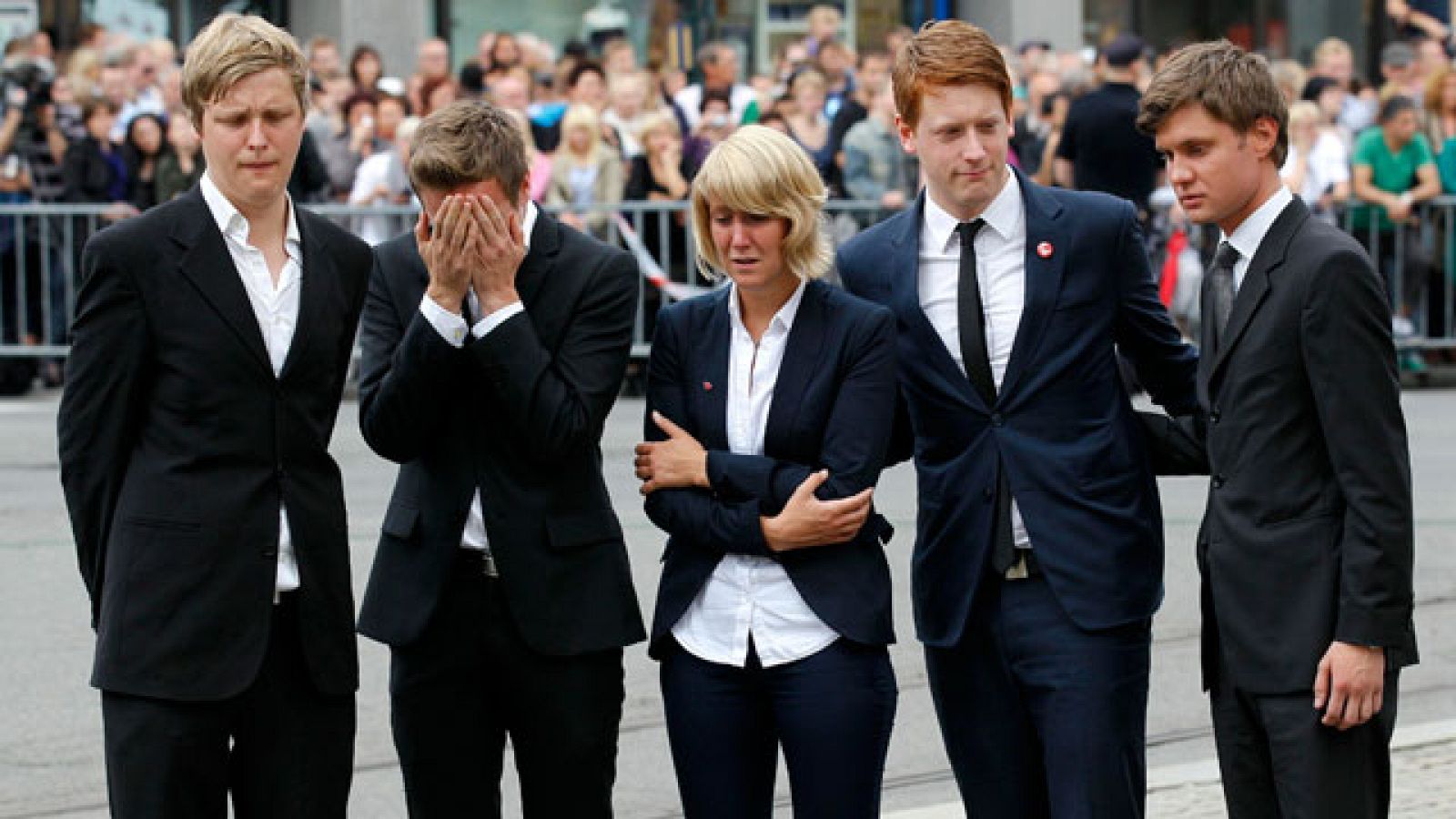  Funeral por las víctimas de los atentados de Oslo
