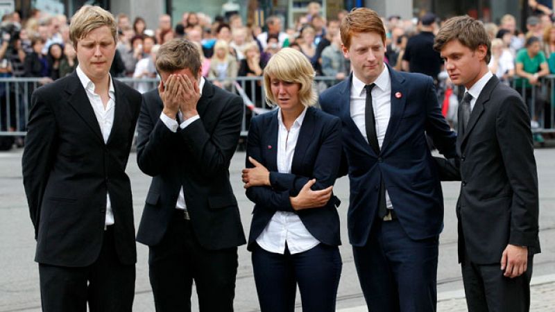  Funeral por las víctimas de los atentados de Oslo