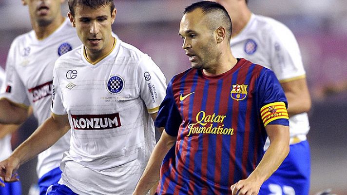 Telediario 1 - El Barça arranca sin mordiente