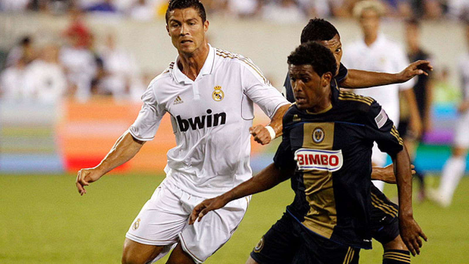 El Real Madrid ya ha aterrizado en Madrid después de su victoria por 2-1 al Philadelphia Union, en su último amistoso en tierras americanas.