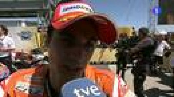  - Pedrosa: "He aguantado media carrera"