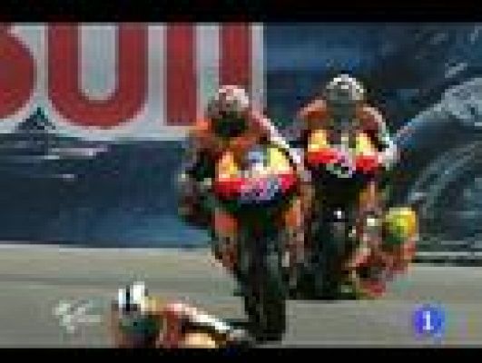 Telediario 1 - Stoner gana y Lorenzo se va satisfecho