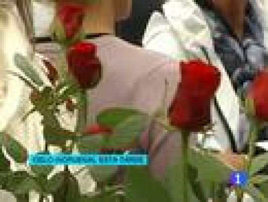 Telediario 1 - Homenaje a las víctimas de Oslo