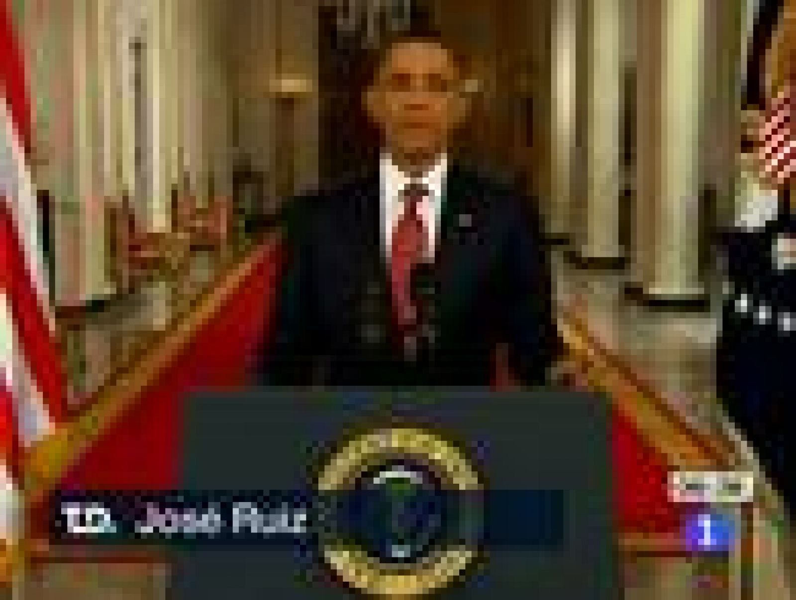 Telediario 1: Obama pide a los ciudadanos que presionen a sus congresistas para llegar a un acuerdo  | RTVE Play