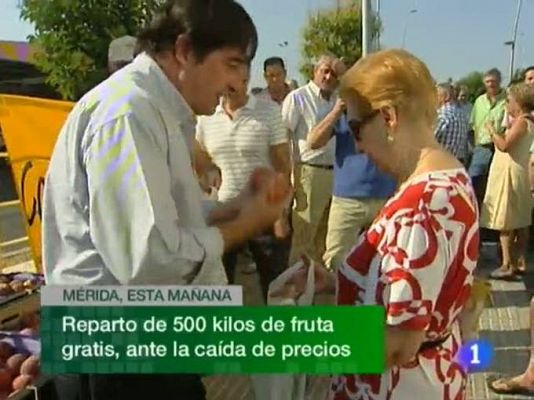 Noticias de Extremadura - La Comunidad de Extremadura en 2'- 26/07/11
