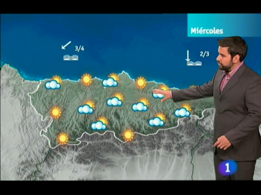 El tiempo en la Comunidad de Asturias - 26/07/11