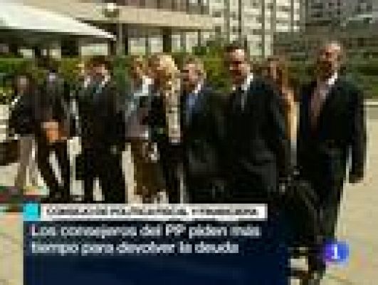 Telediario 1 - Telediario 2 en 4' - 27/07/11