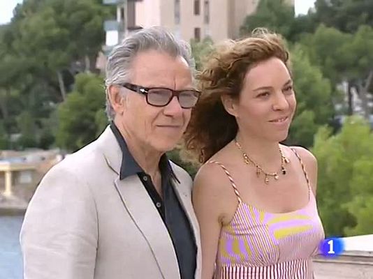 Telediario 1 - El actor Harvey Keitel busca en Mallorca localizaciones para su próxima película