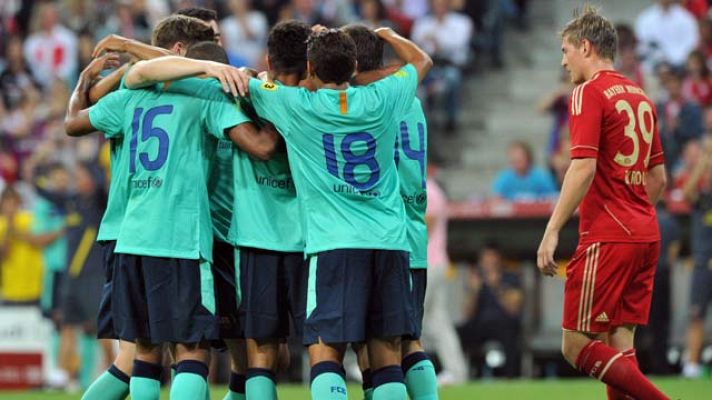 Telediario 1 - Thiago da la victoria al Barça ante el Bayern