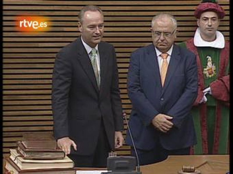  Fabra toma posesión como presidente de la Comunidad Valenciana
