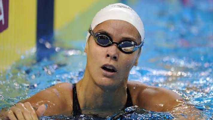  - Mercedes Peris, octava en 50 metros espalda