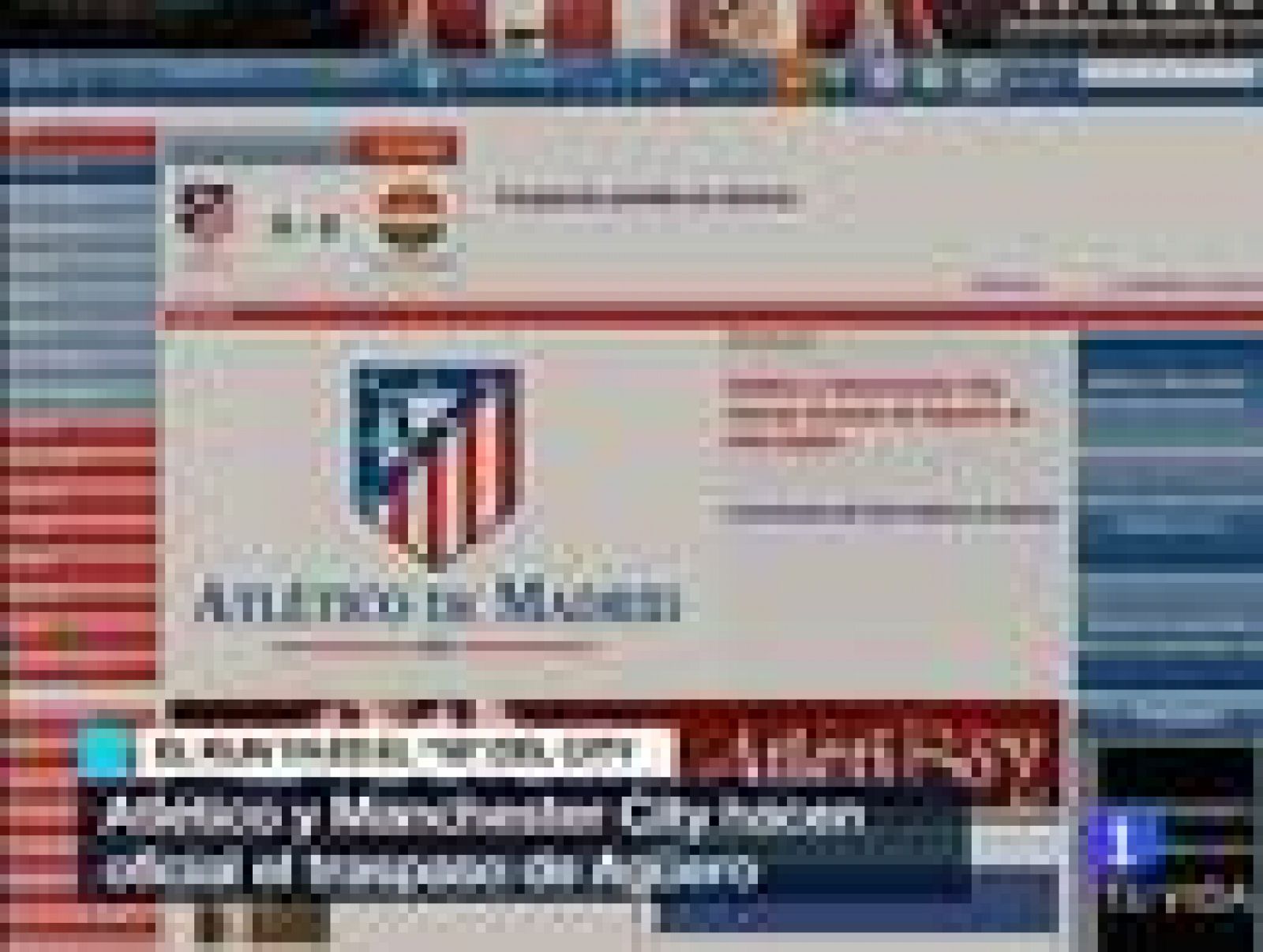 Telediario 1: Atlético y City hacen oficial el fichaje de Agüero | RTVE Play