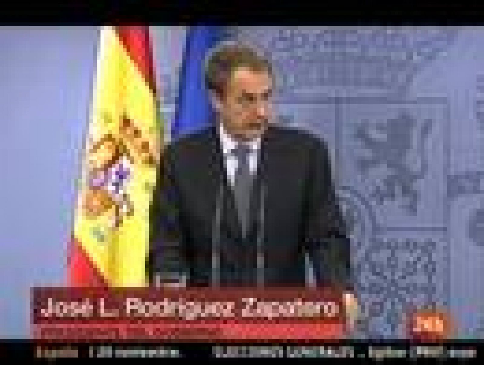 Zapatero aprecia "un cambio de tendencia positivo" en el empleo - Informativo 24h | Ver