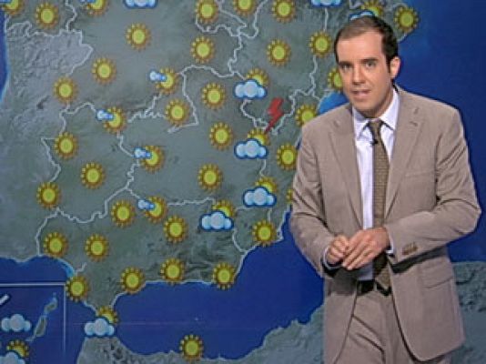 El tiempo - Lluvias en noreste peninsular