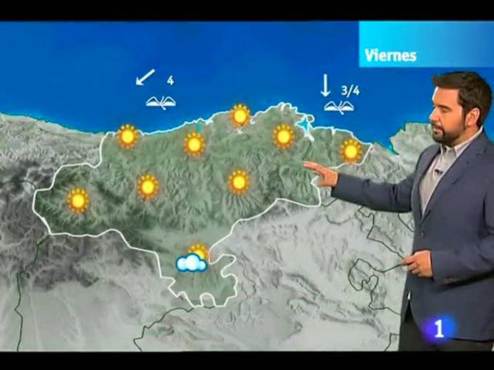 El tiempo en la Comunidad de Cantabria - 29/07/11