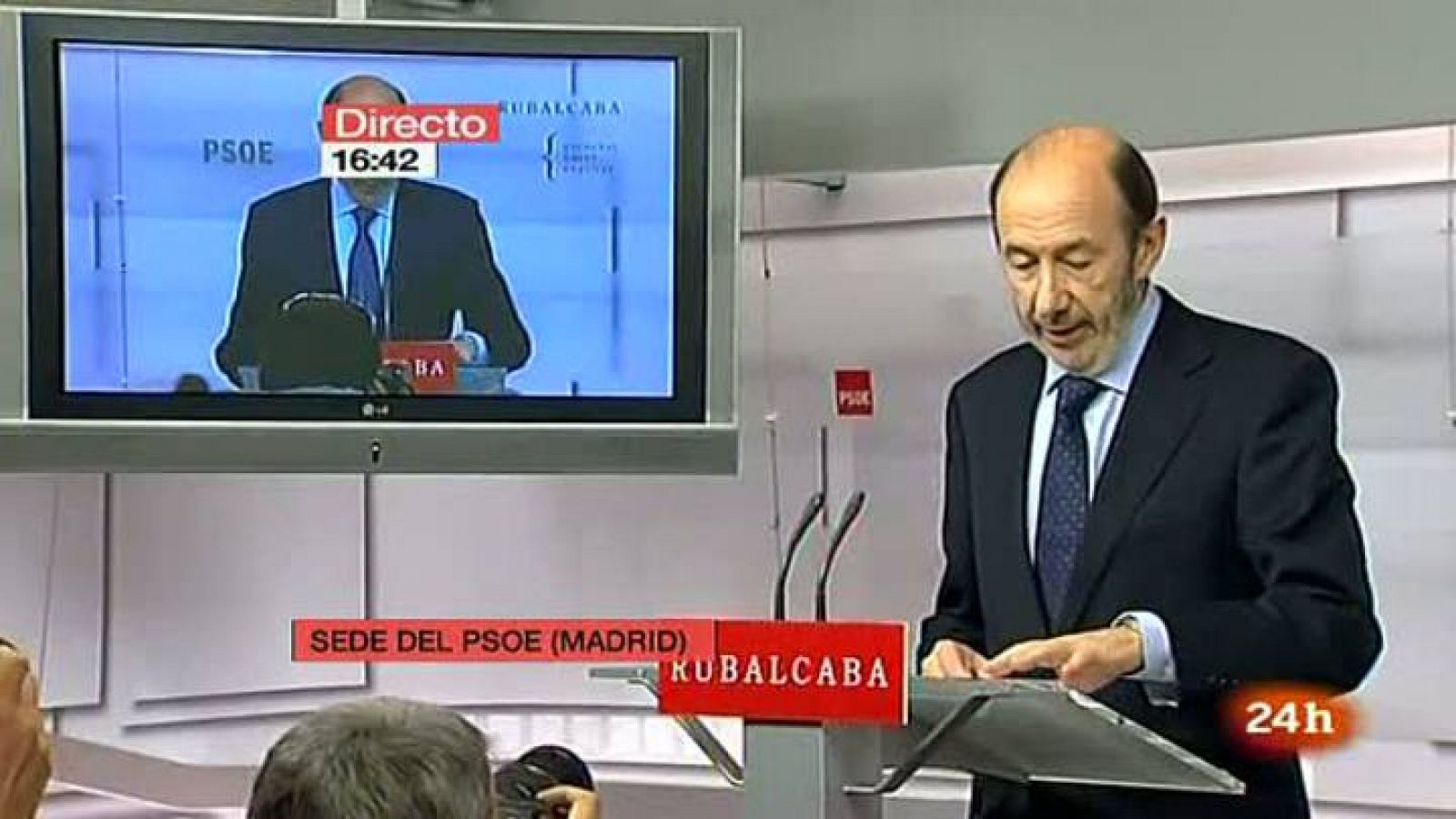 Sin programa: Rubalcaba valora el adelanto | RTVE Play