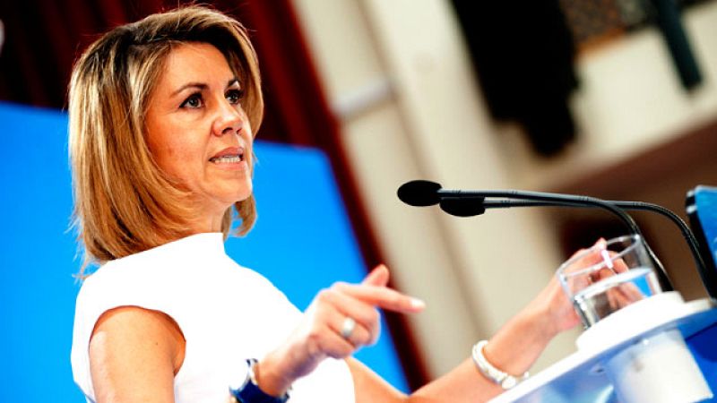  Cospedal asegura que con el delanto electoral España respira "aliviada"