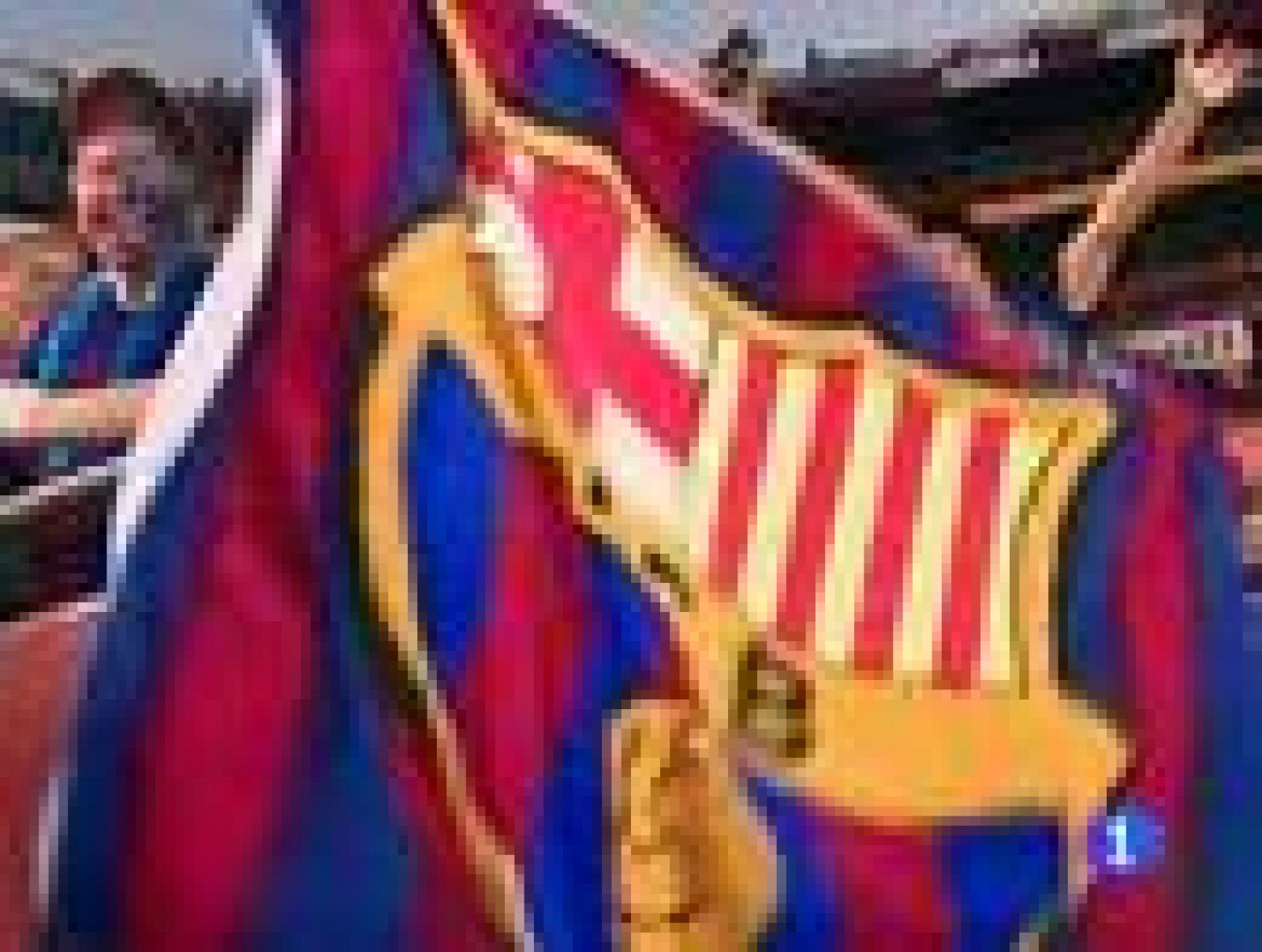 Telediario 1: El Manchester gana al Barça | RTVE Play