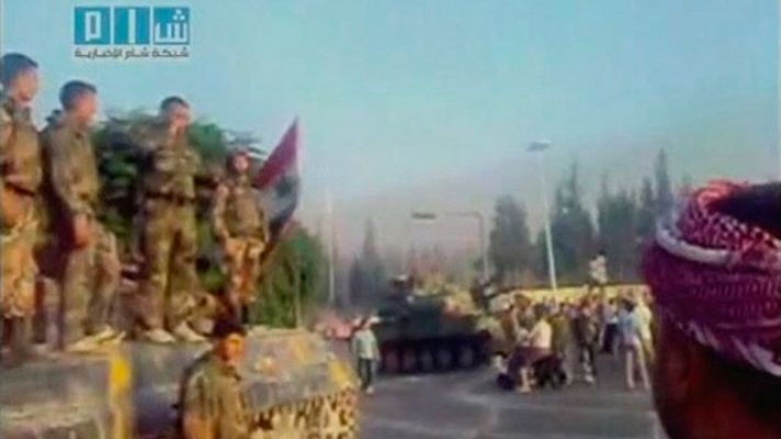 Telediario 1 - Ataque del ejército sirio