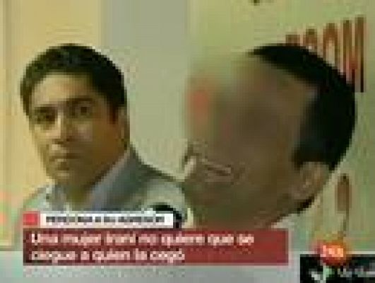 Informativo 24h - Una mujer iraní desfigurada y ciega perdona in extremis al hombre que le arrojó ácido