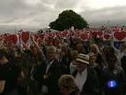 Telediario 1 - Noruega recuerda a las víctimas