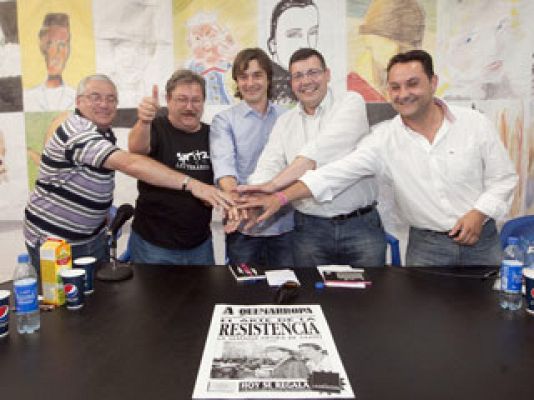 Telediario 1 - Peligra la Semana Negra de Gijón