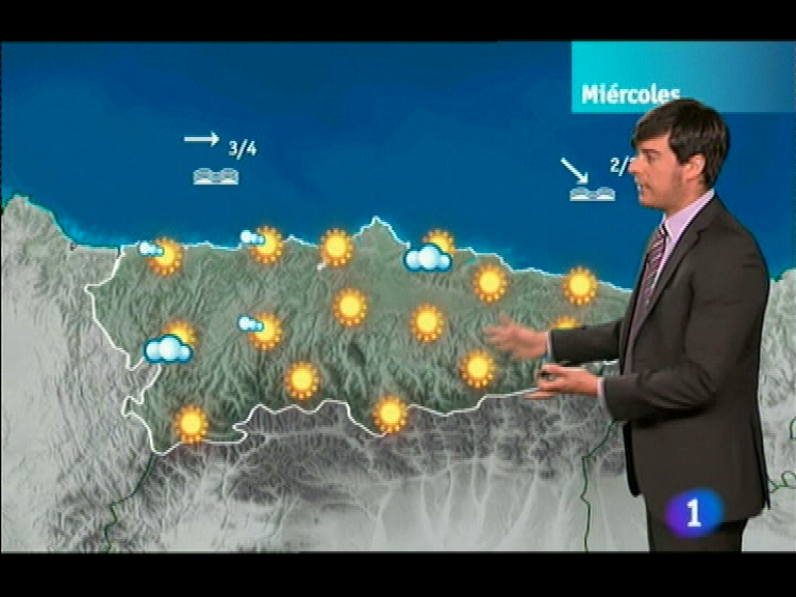 Panorama Regional: El tiempo en Asturias - 02/08/11 | RTVE Play