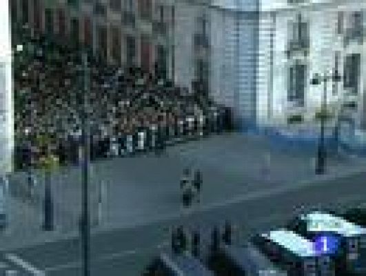 Telediario 1 - Los 'indignados' vuelven a tomar Madrid