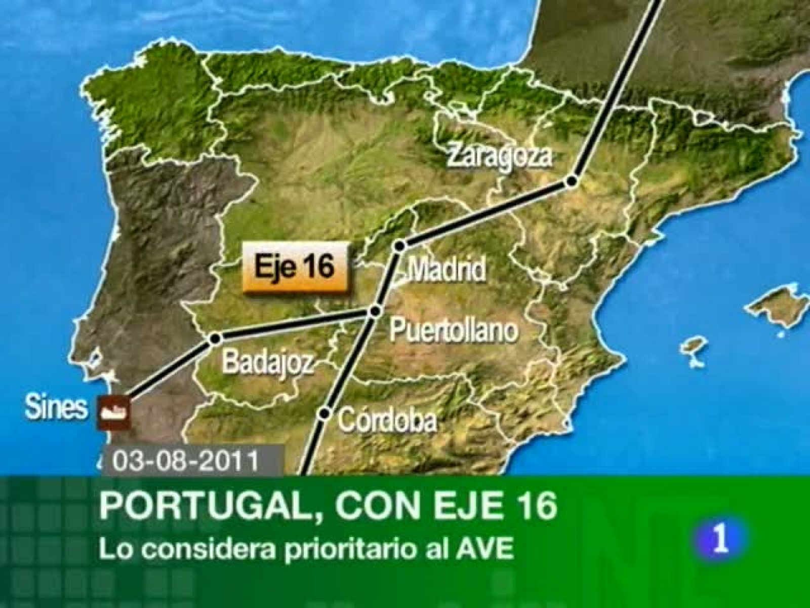 Noticias de Extremadura: La Comunidad de Extremadura en 2'- 03/08/11 | RTVE Play