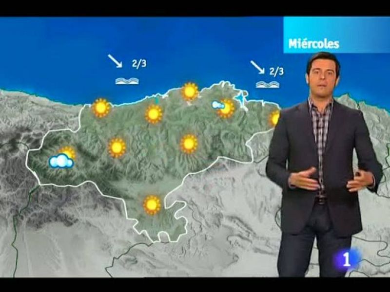  El tiempo en la Comunidad de Cantabria - 03/08/11