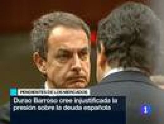 Telediario 1 - Telediario 1 en 4' - 03/08/11