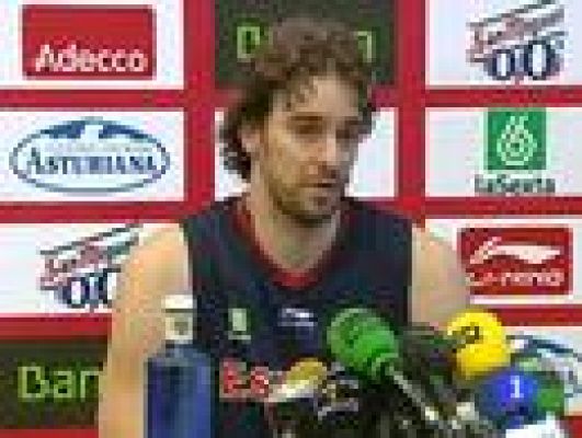 Pau Gasol: "Vamos a darlo todo"