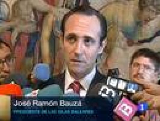 Telediario 1 - Audiencia del Rey a Bauzá