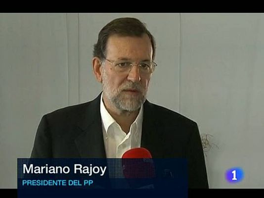 Telediario 1 - Zapatero traslada la situación