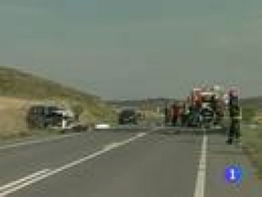 Telediario 1 - Límite de velocidad en carreteras