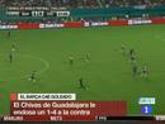 Telediario 1 - Dolorosa derrota del Barça