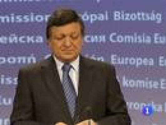 Telediario 1 - Crisis de la deuda en la eurozona