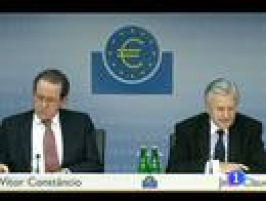 Telediario 1 - Inyección de liquidez del BCE