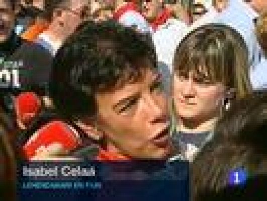 Telediario 1 - Fiestas de Vitoria con polémica