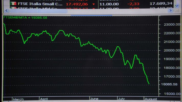 Telediario 1 - La situación en Italia se complica