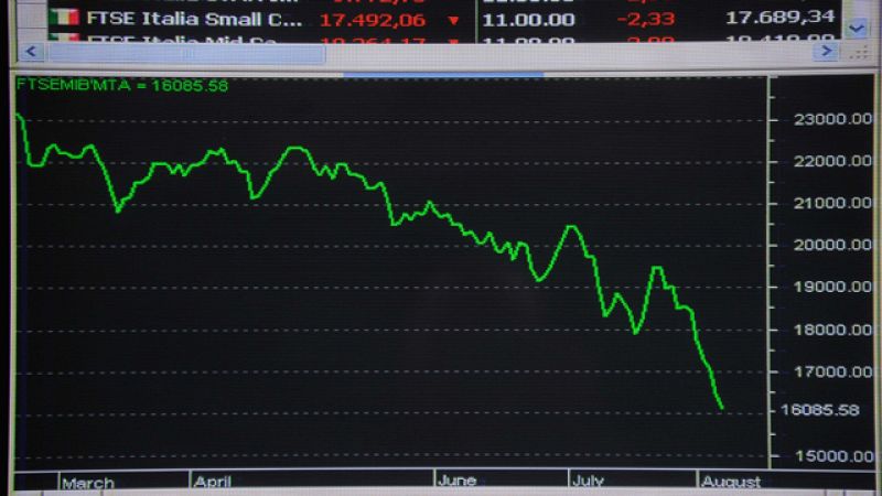 La prima de riesgo italiana supera a la española 