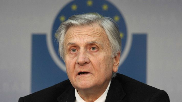 Telediario 1 - Trichet señalado como responsable