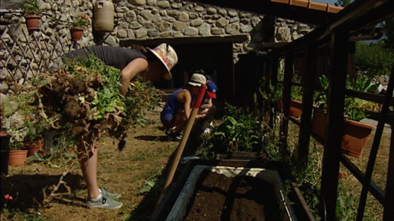 Muchos jóvenes pasan estos meses de verano en campos de trabajo