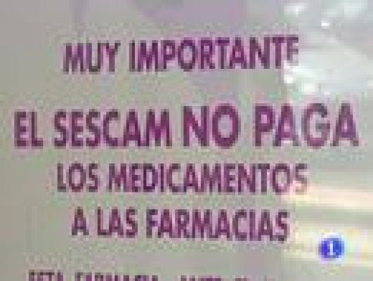 Telediario 1 - Protestas de los farmacéuticos