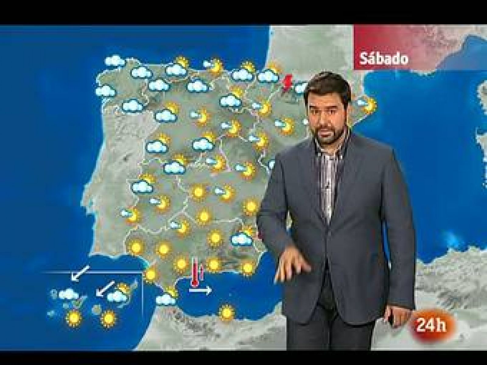 El tiempo: Temperaturas altas en Murcia, costa de Málaga y Mallorca | RTVE Play