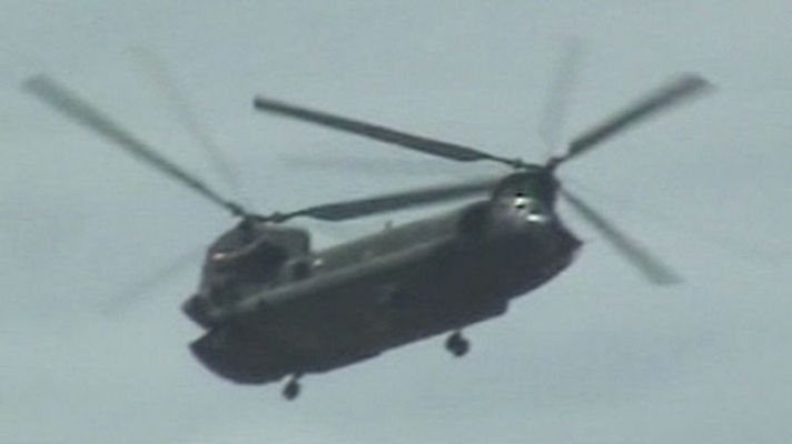 Telediario 1 - Accidente aereo en Afganistan