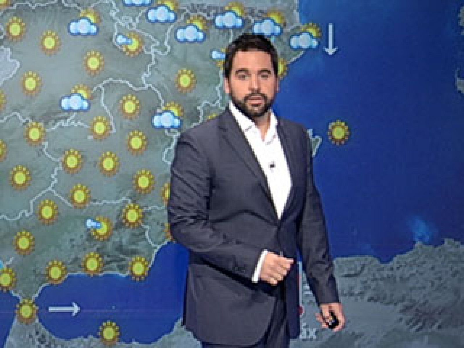 Viento fuerte en el Valle del Ebro