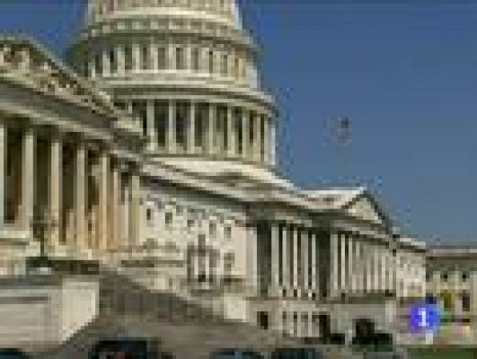 Telediario 1 - Caída de las bolsas