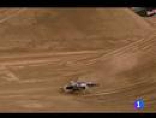 Telediario 1 - Dura caída de André Villa en Polonia